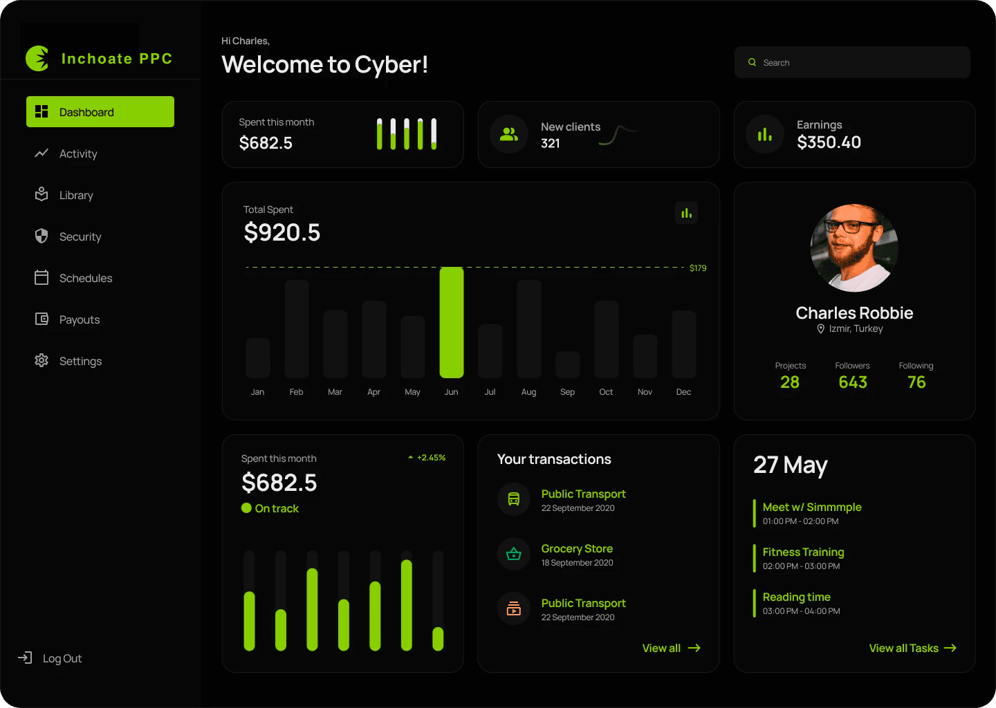 Cyber Dashboard